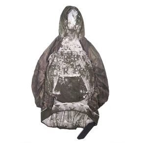 HAMCUS TOASTED MOSSY HOODY SIZE S